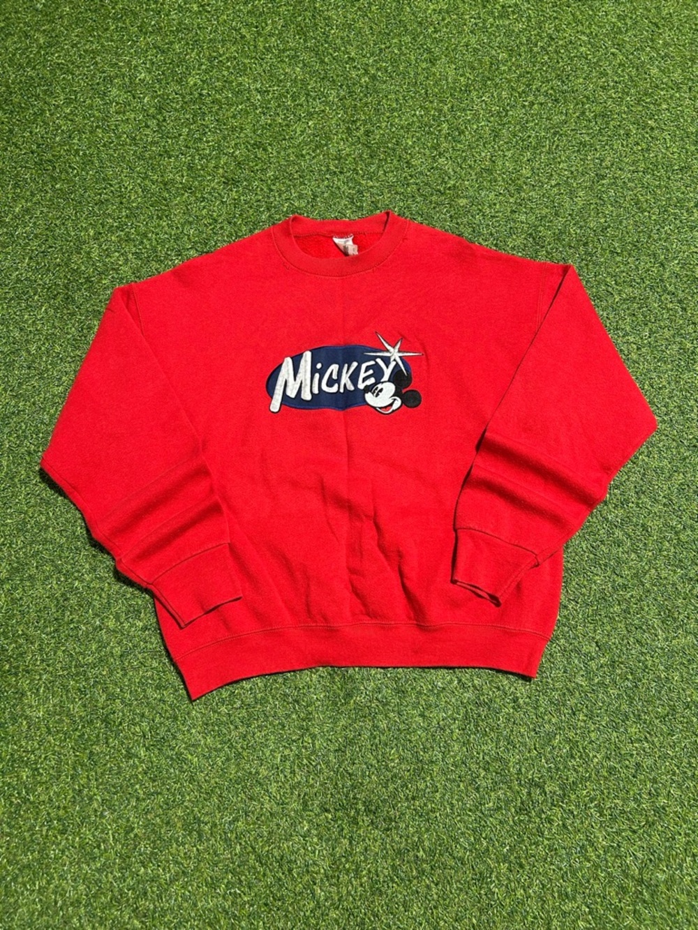 Vintage Y2K 90s Disney Mickey Mouse Crewneck Sweatshirt